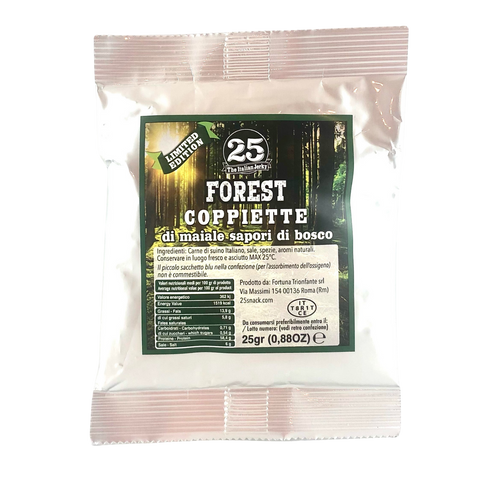 25 Snack Coppiette di Maiale Forest 25