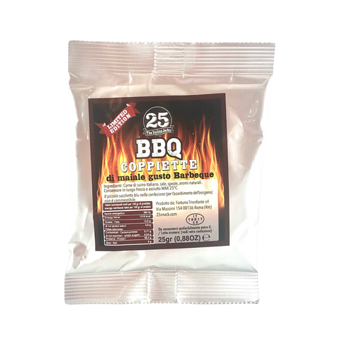 25 Snack Coppiette di Maiale BBQ 25